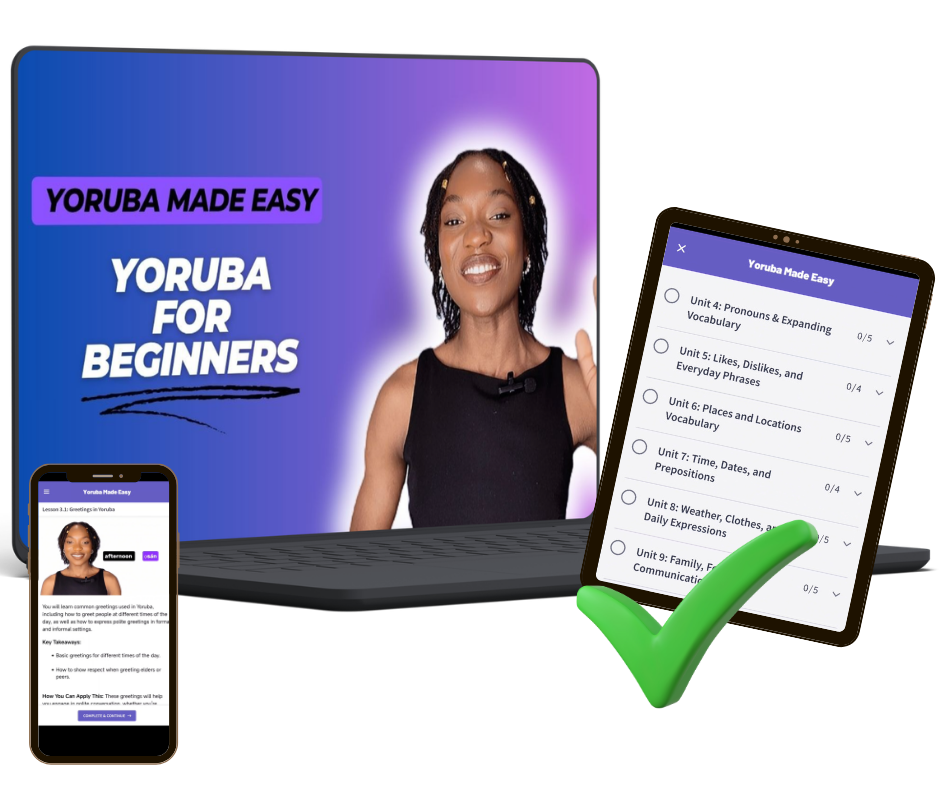 yoruba for beginners yoruba for beginners
