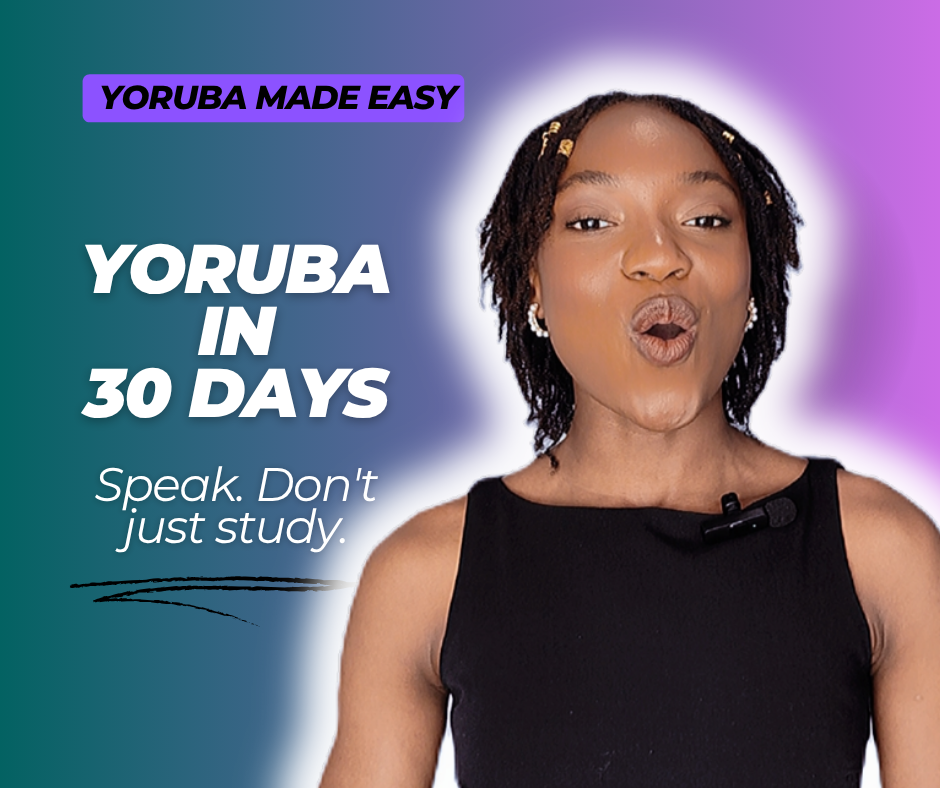 yoruba in 30 Yoruba in 30 days square thumbnail yoruba made easy